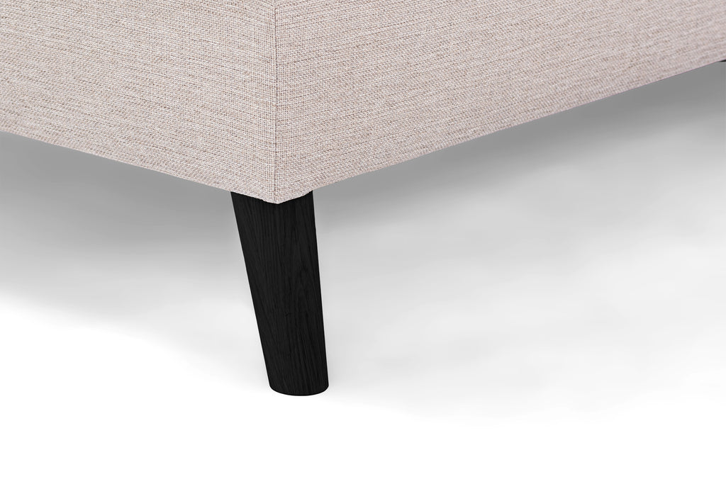 3 seater corner left, fabric Inari 22, I460 beige, black leg
