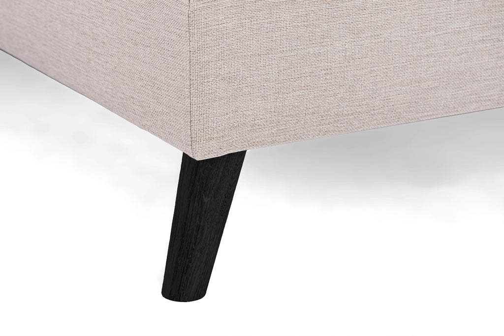 3 seater corner right CL, fabric Inari 22, I460 beige, black leg