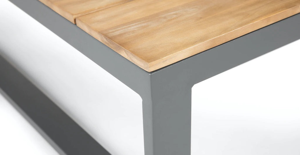 Albufeira modulaire loungeset hoekopstelling - Alu antraciet