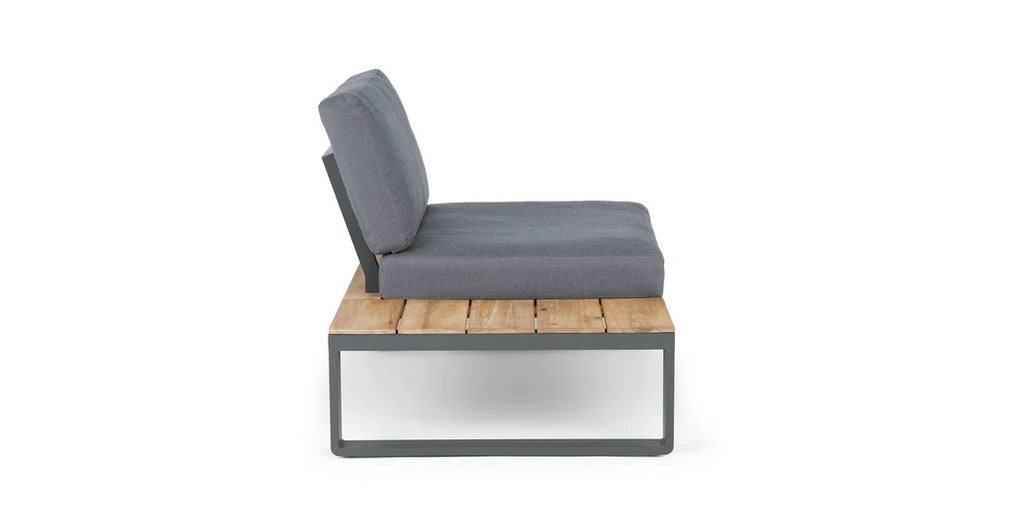 Albufeira modulaire loungeset hoekopstelling - Alu antraciet