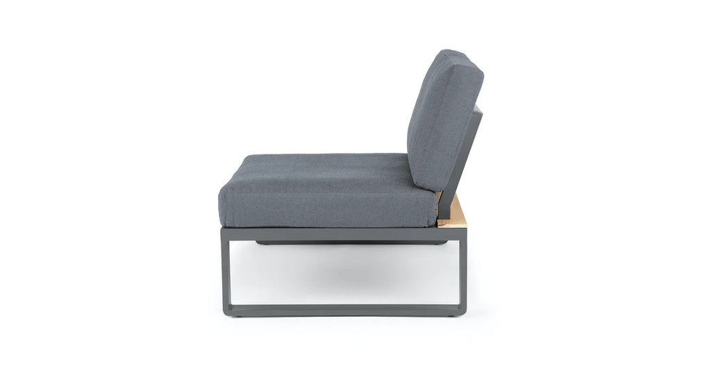 Albufeira modulaire loungeset hoekopstelling - Alu antraciet