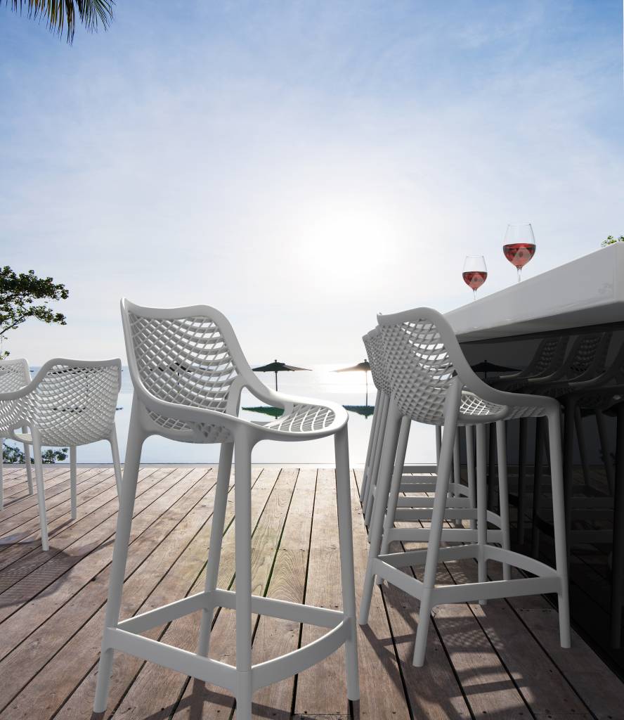 Baratti Hava Barkruk 75 cm Wit