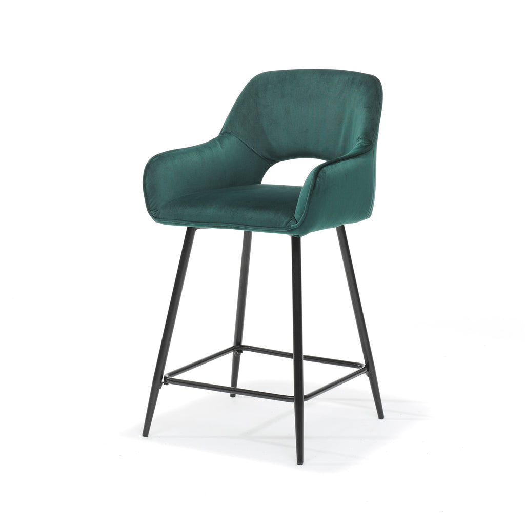 Katy Barkruk Stof Velours Groen