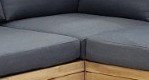 Los Angeles Loungehoekset - Metaal Staal Poeder gecoat Antraciet