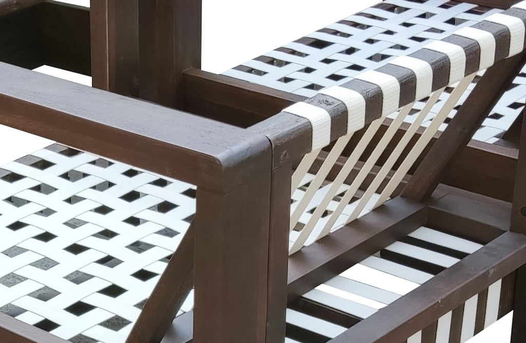 Zambra Lounge Set - 4 stuks - Gevlochten Outdoor Off White