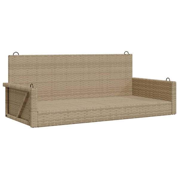 Schommelbank 119X56X48 Cm Poly Rattan