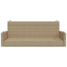 Schommelbank 119X56X48 Cm Poly Rattan