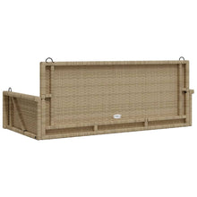 Schommelbank 119X56X48 Cm Poly Rattan