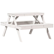 Picknicktafel 105X134X75 Cm Massief Grenenhout