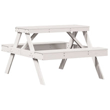 Picknicktafel 105X134X75 Cm Massief Grenenhout