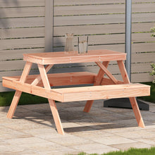 Picknicktafel 105X134X75 Cm Massief Grenenhout