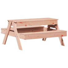 Picknicktafel Met Zandbak Voor Kinderen Massief Douglashout