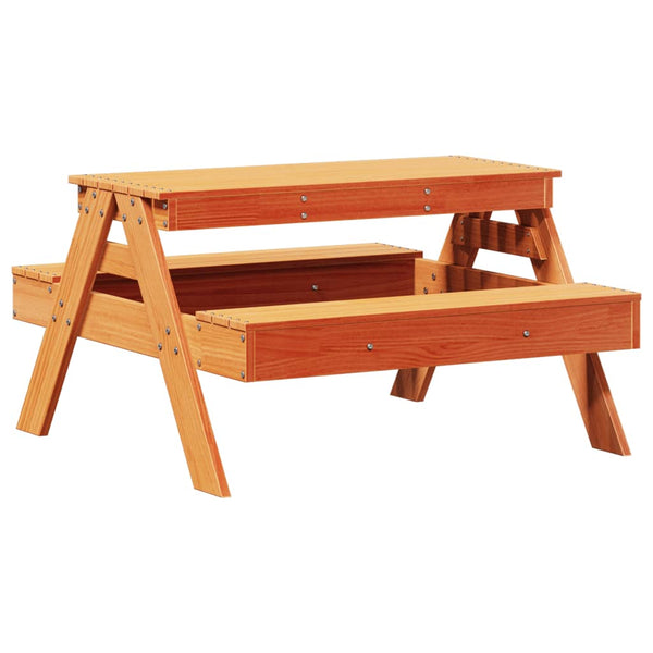 Picknicktafel Voor Kinderen 88X97X52 Cm Grenenhout