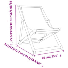 Strandstoelen 2 St Inklapbaar Stof Rood