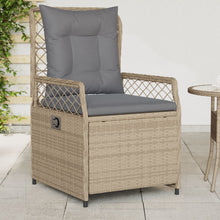 Tuinstoelen 2 St Verstelbaar Poly Rattan