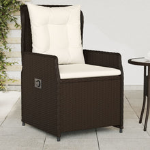 Tuinstoelen 2 St Verstelbaar Poly Rattan