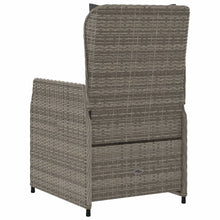 Tuinstoelen 2 St Verstelbaar Poly Rattan