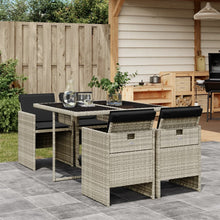 Tuinset Met Kussens Poly Rattan