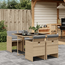 Tuinset Met Kussens Poly Rattan