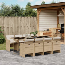 Tuinset Met Kussens Poly Rattan