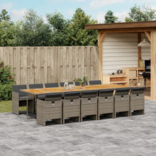 Tuinset Met Kussens Poly Rattan