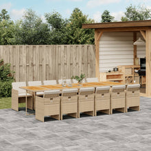 Tuinset Met Kussens Poly Rattan