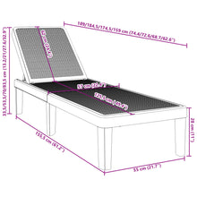 Ligbed 159X57X83,5 Cm Polypropeen