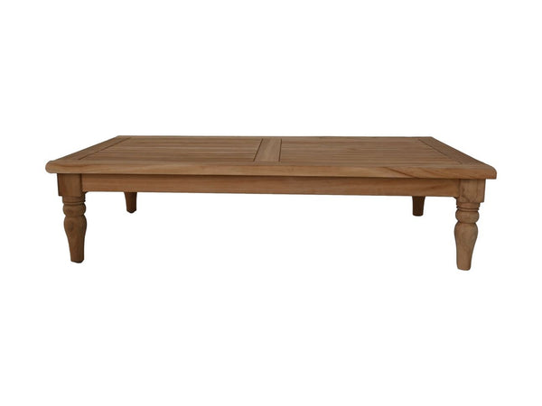 HSM Collection-Rechthoek Tuinsalontafel Bahama-125x70x30-Naturel-Teak