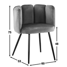 High Five chair black (set van 2)