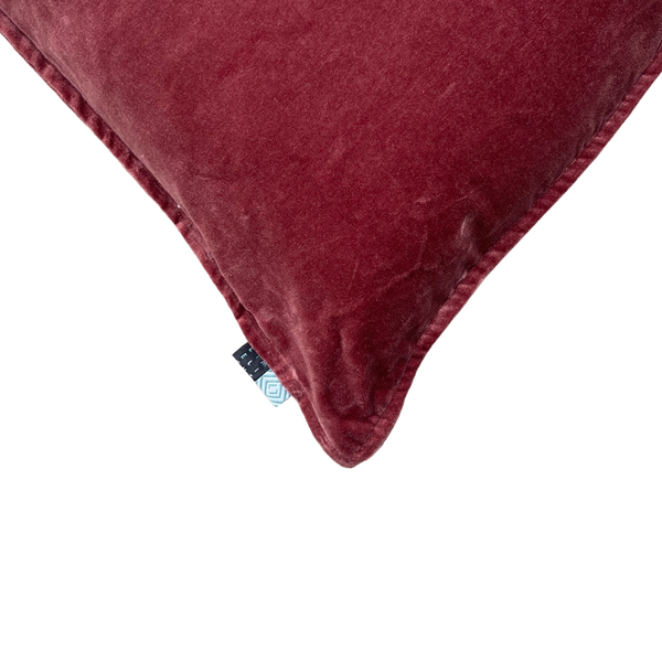 Kussen Velvet | 50x50 cm | oud roze