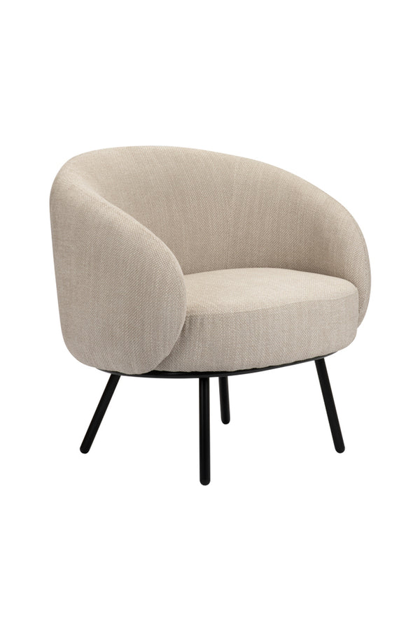 Mars Lounge Chair Beige