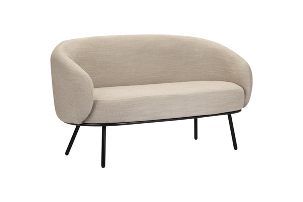 Mars Zweisitzer-Sofa Beige