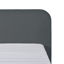 Mörgenn Bouclé Boxspring Anthrazit 160x200