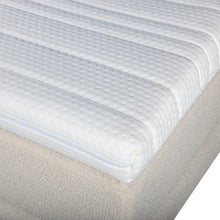 Mörgenn Bouclé Boxspring Beige 140x210