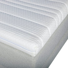 Mörgenn Bouclé Boxspring Grau 140x200