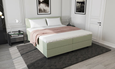 Mörgenn Opberg Boxspring Groen 140x200