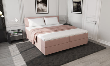 Mörgenn Opberg Boxspring Oud Roze 180x200