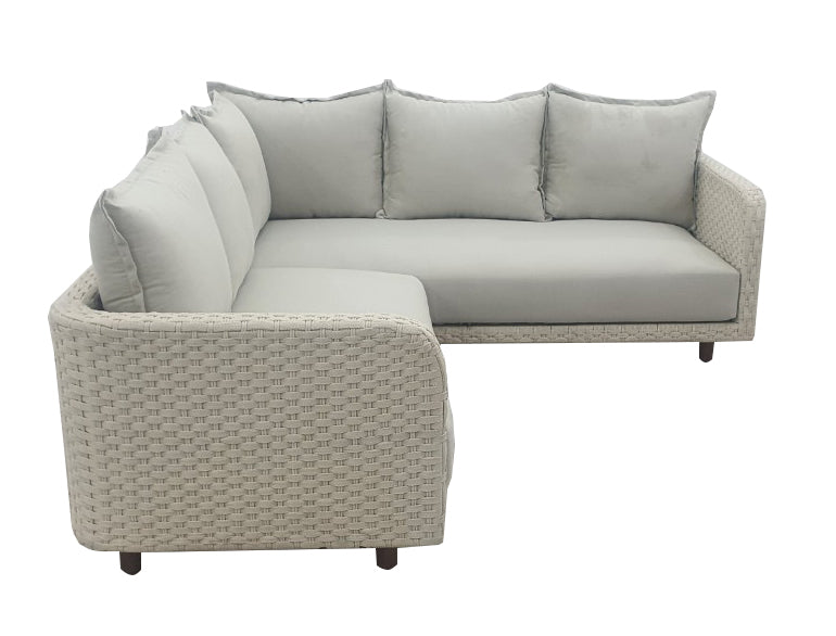 Nayan Lounge Hoek Set - Staal Poeder gecoat Oester