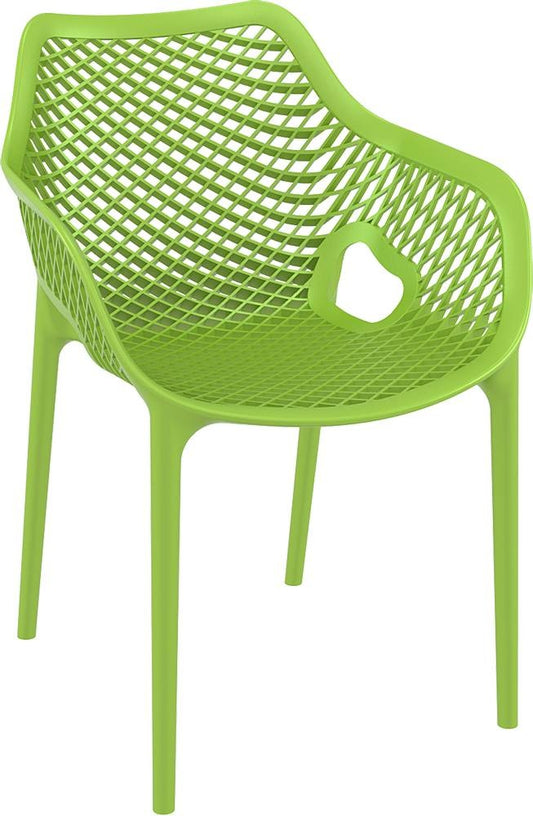 Baratti Carva Stapelbare Tuinstoel met Armleuning Groen