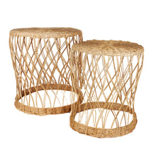 Runder Tisch Rattan L