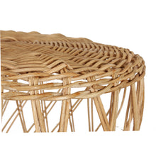 Runder Tisch Rattan S