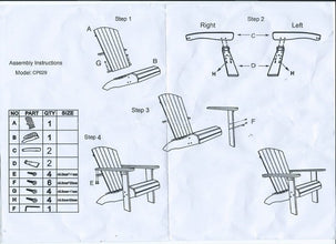 The Outsider Milan Loungestoel Adirondack Polywood Grijs