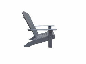 The Outsider Milan Loungestoel Adirondack Polywood Grijs